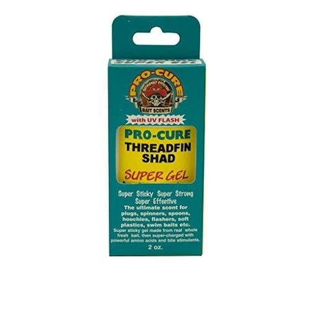 Pro-Cure Super Gel 2Oz Threadfin Shad G2-TFS
